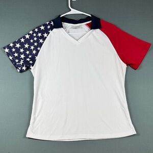 Patriotic Shirt - Red, White, and Blue - Like New w/o tags